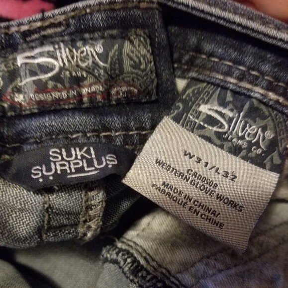 NWOT Silver Jean's, style Suki😎 great cond - Picture 4 of 4